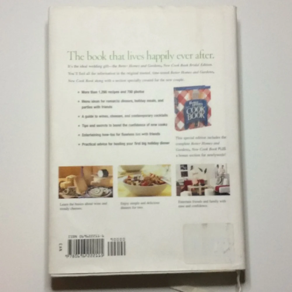 Bridal Edition New Cook Book HB Better Homes And Gardens